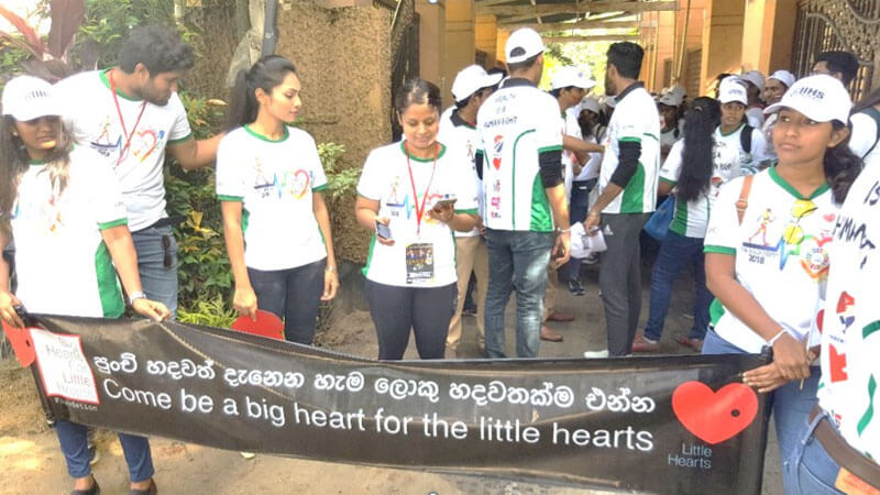 Walk organized by IIHS in aid of Little Hearts?